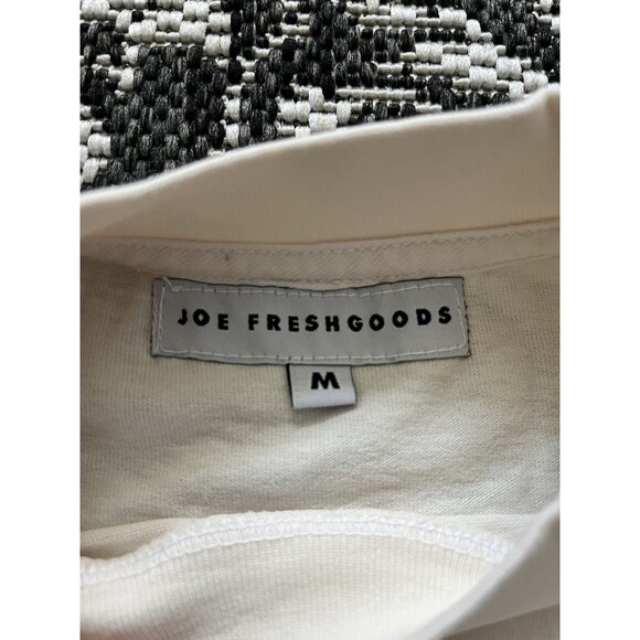 Joe Freshgoods x New Balance Cream Green Outside Clothes T Shirt Size Medium JFG - Picture 2 of 3